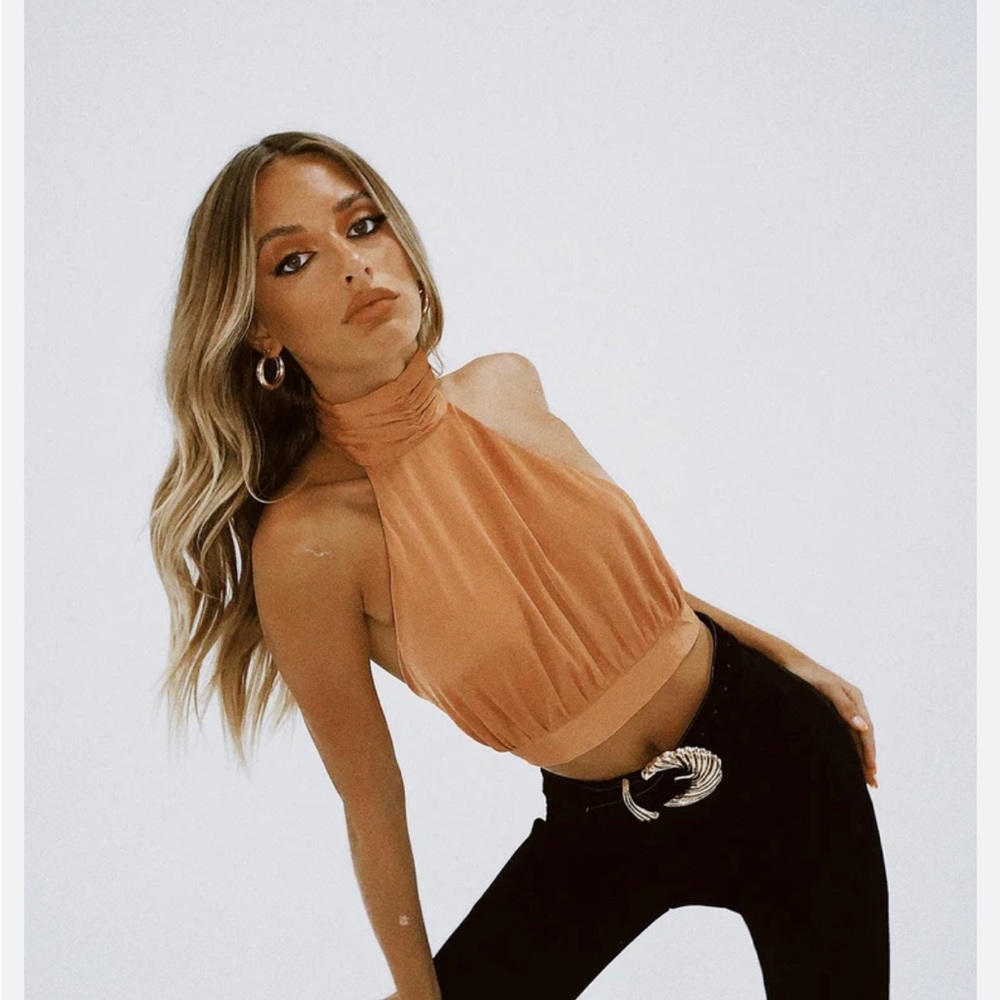 Princess Polly Paityn Top Champagne